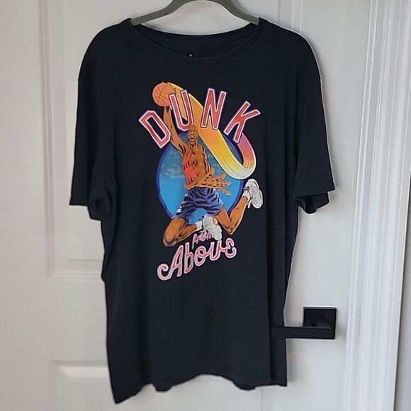 Nike Vintage Air Jordan Dunk From Above Black T-Shirt - Size XL - Picture 1 of 13